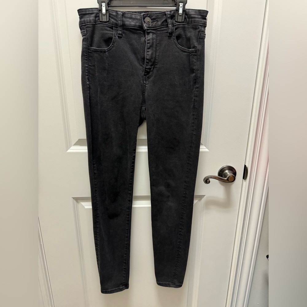 Black skinny jeans